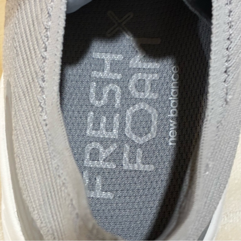 New Balance Women's Fresh Foam X 1080 Unlaced Slip On Sneakers Grey Size 9.5 New - Picture 7 of 8